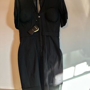 Chic Black Corset Dress